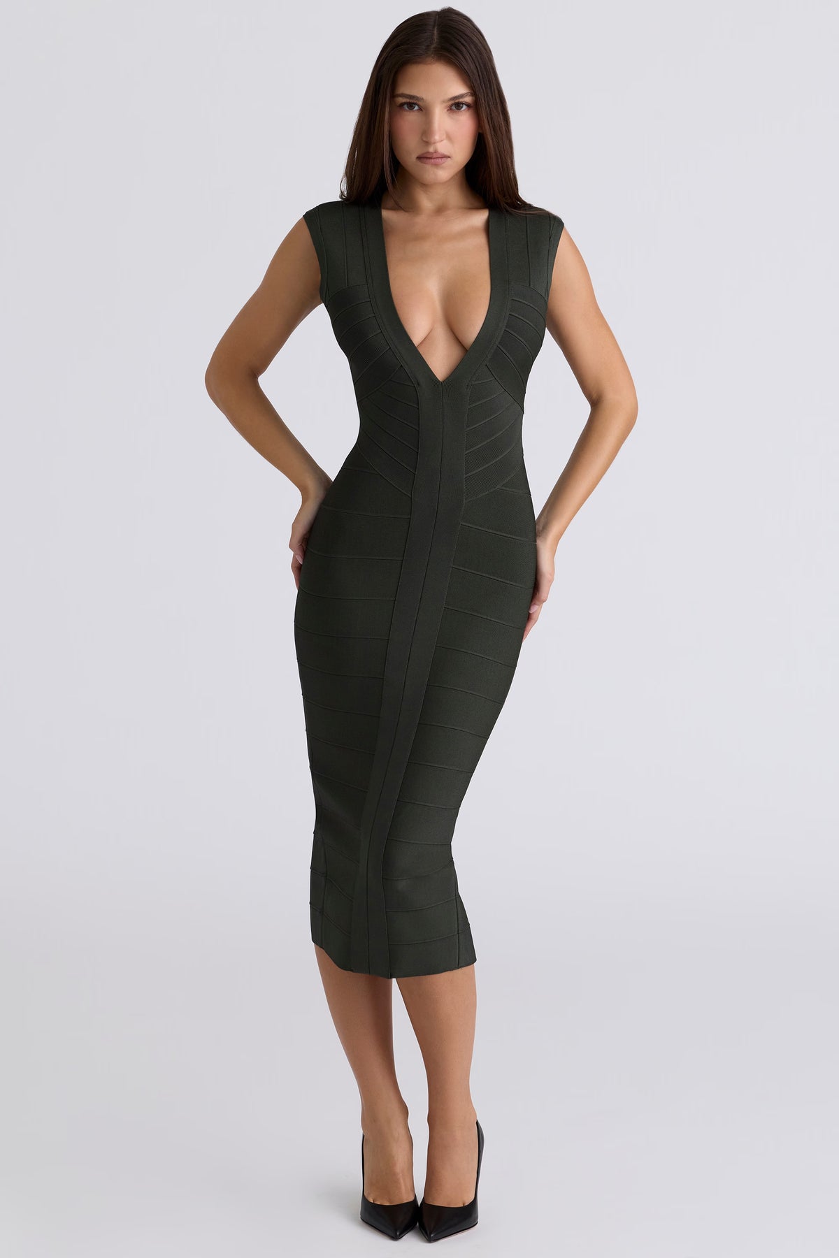 The Super Plunge Maxi Dress